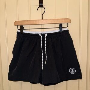 Chubbies Men's Classic 4" Swim Trunks Size Medum Black